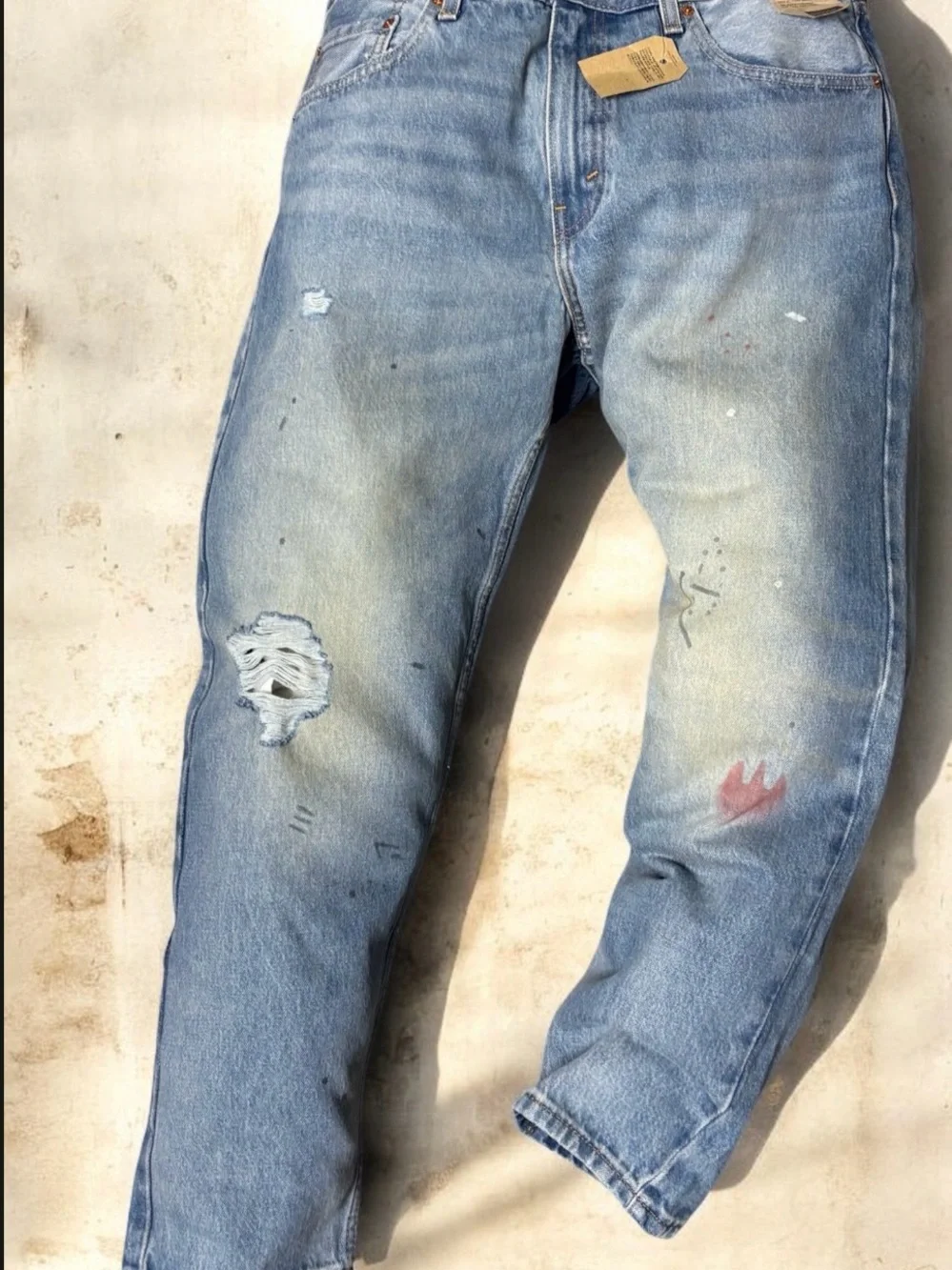 Levi’s 550 Relaxed Fit Vintage ‘92 Distressed Men’s Size 34 x 30 Jeans